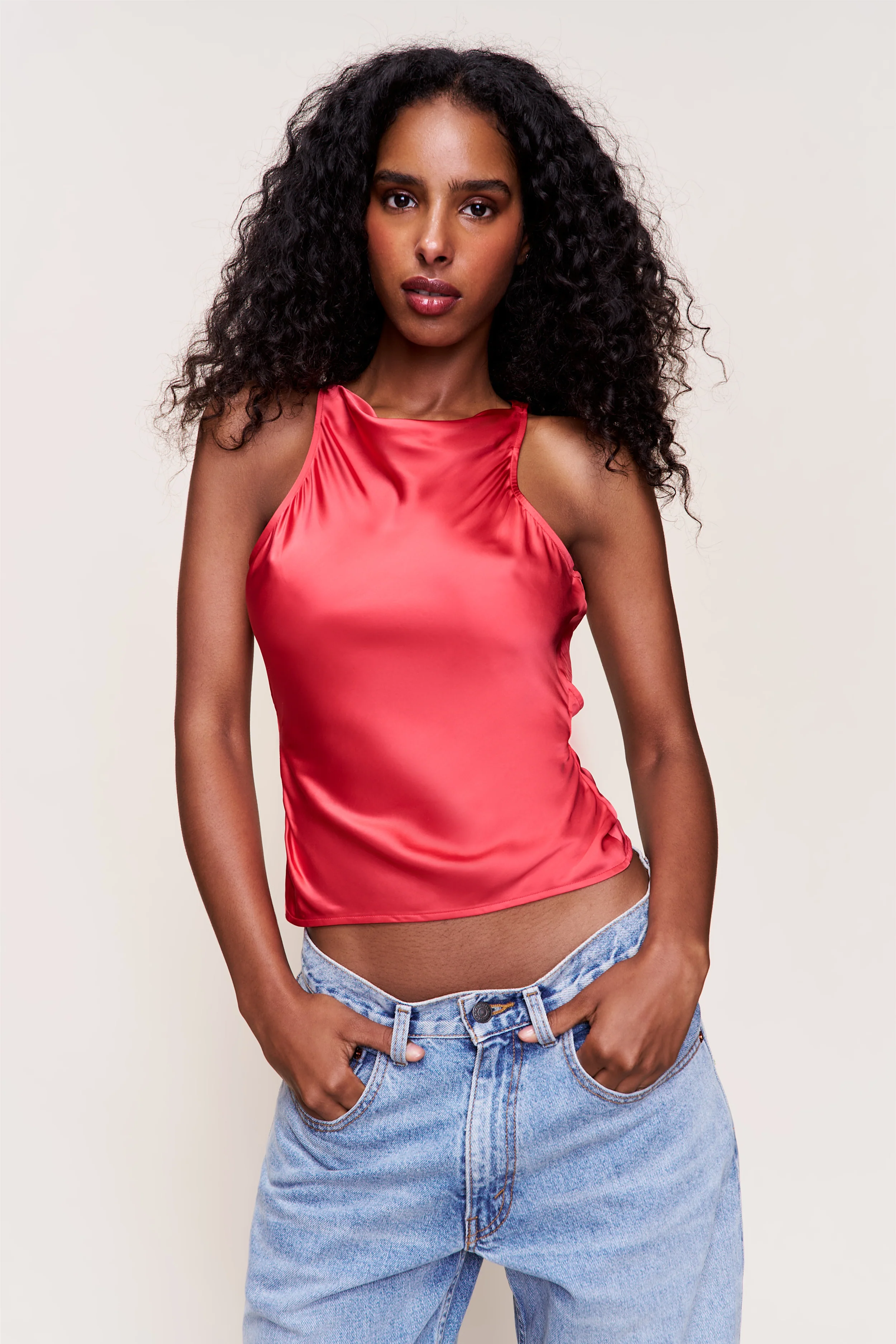 Regine Cowl Neck Top