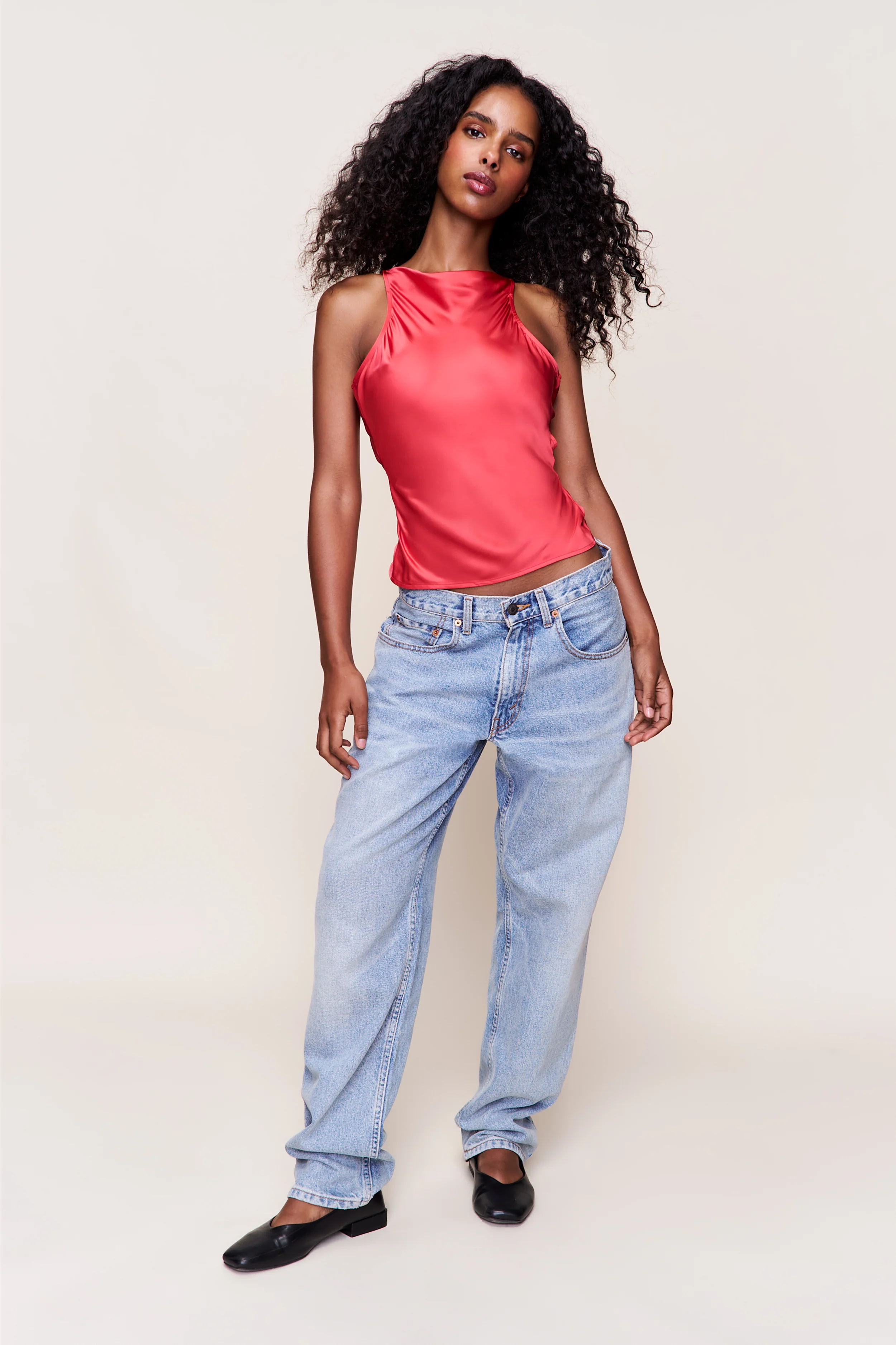 Regine Cowl Neck Top - Image 2