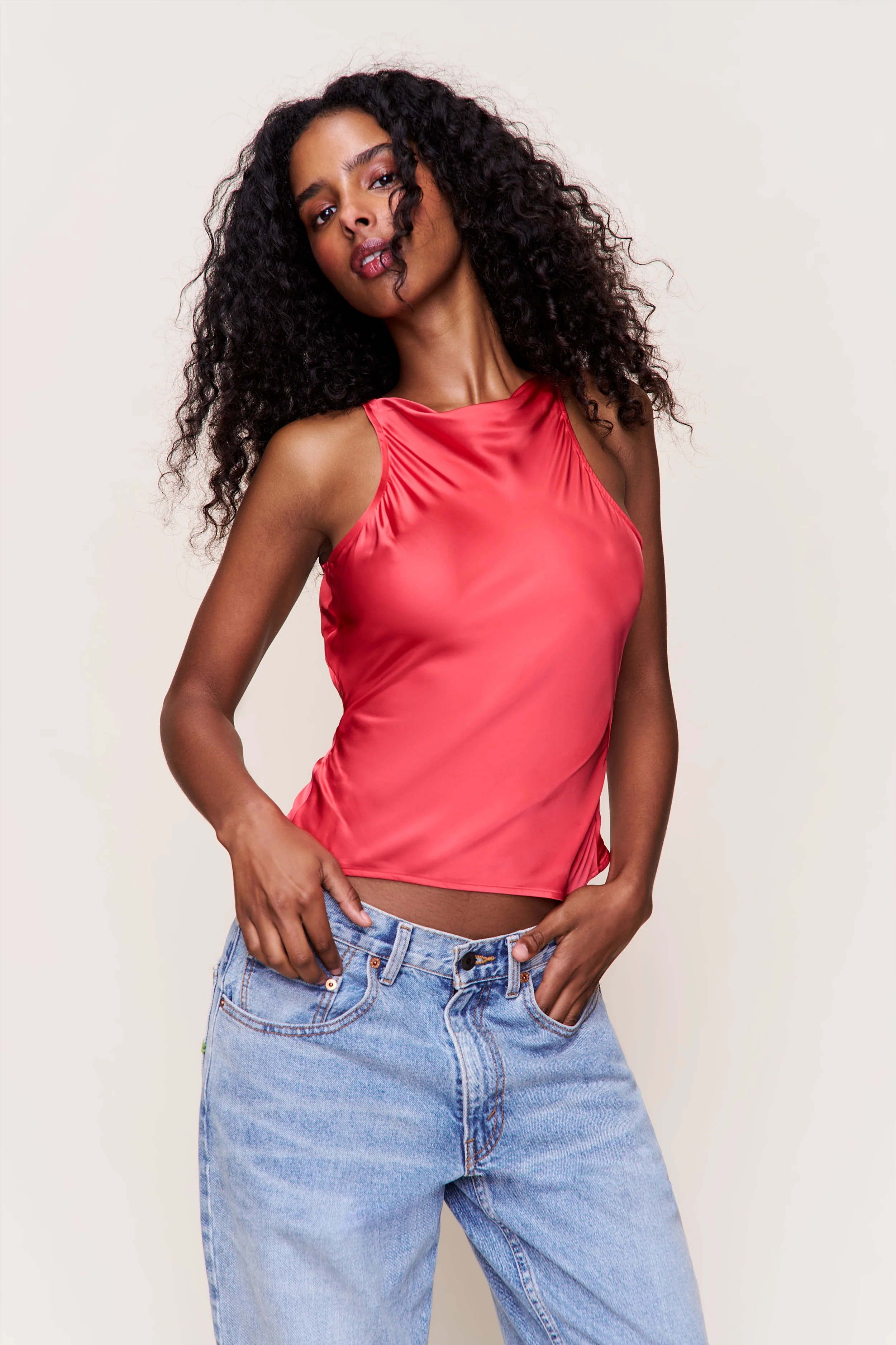 Regine Cowl Neck Top - Image 3