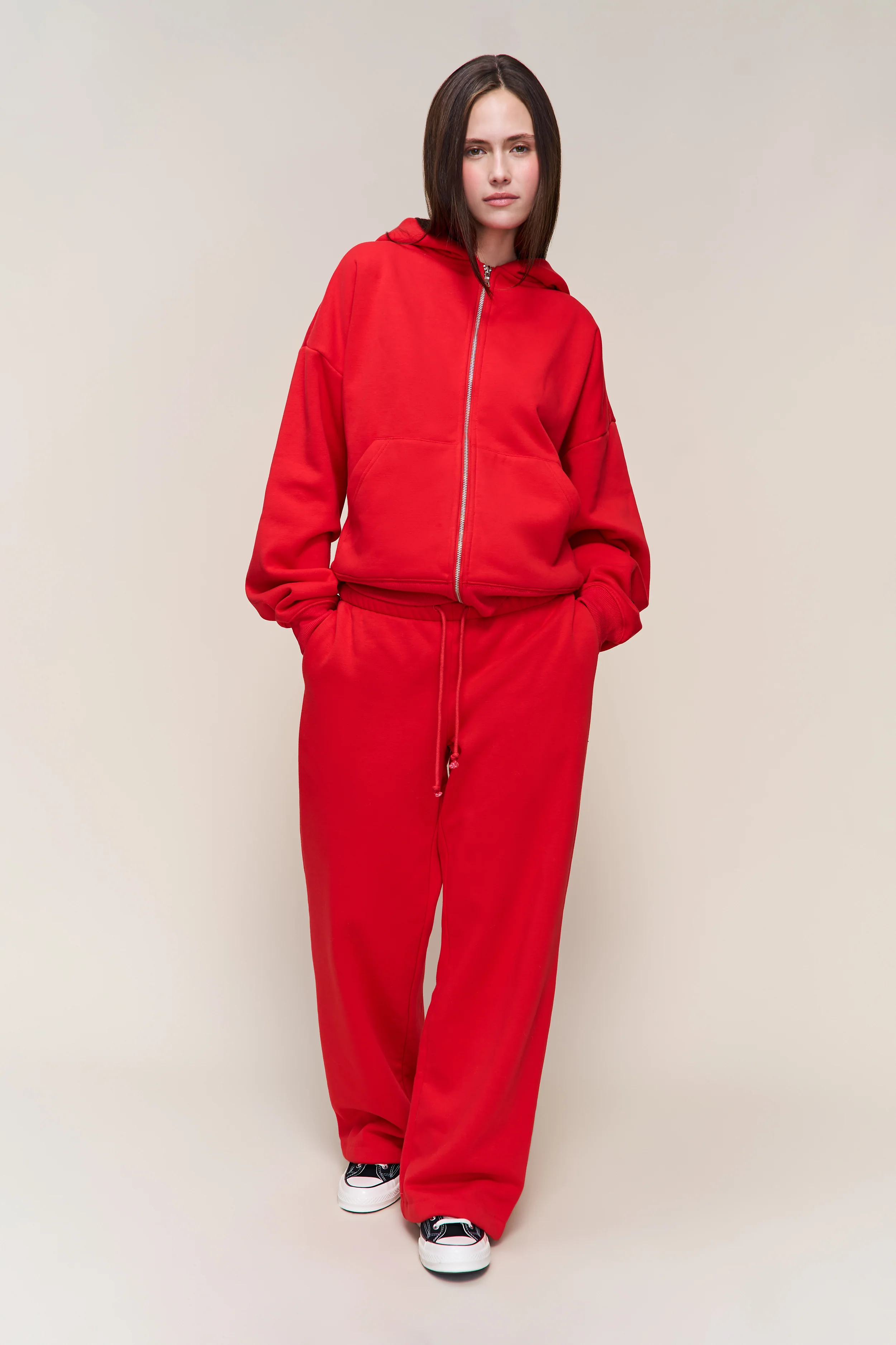 Relaxed Drawstring Sweatpants