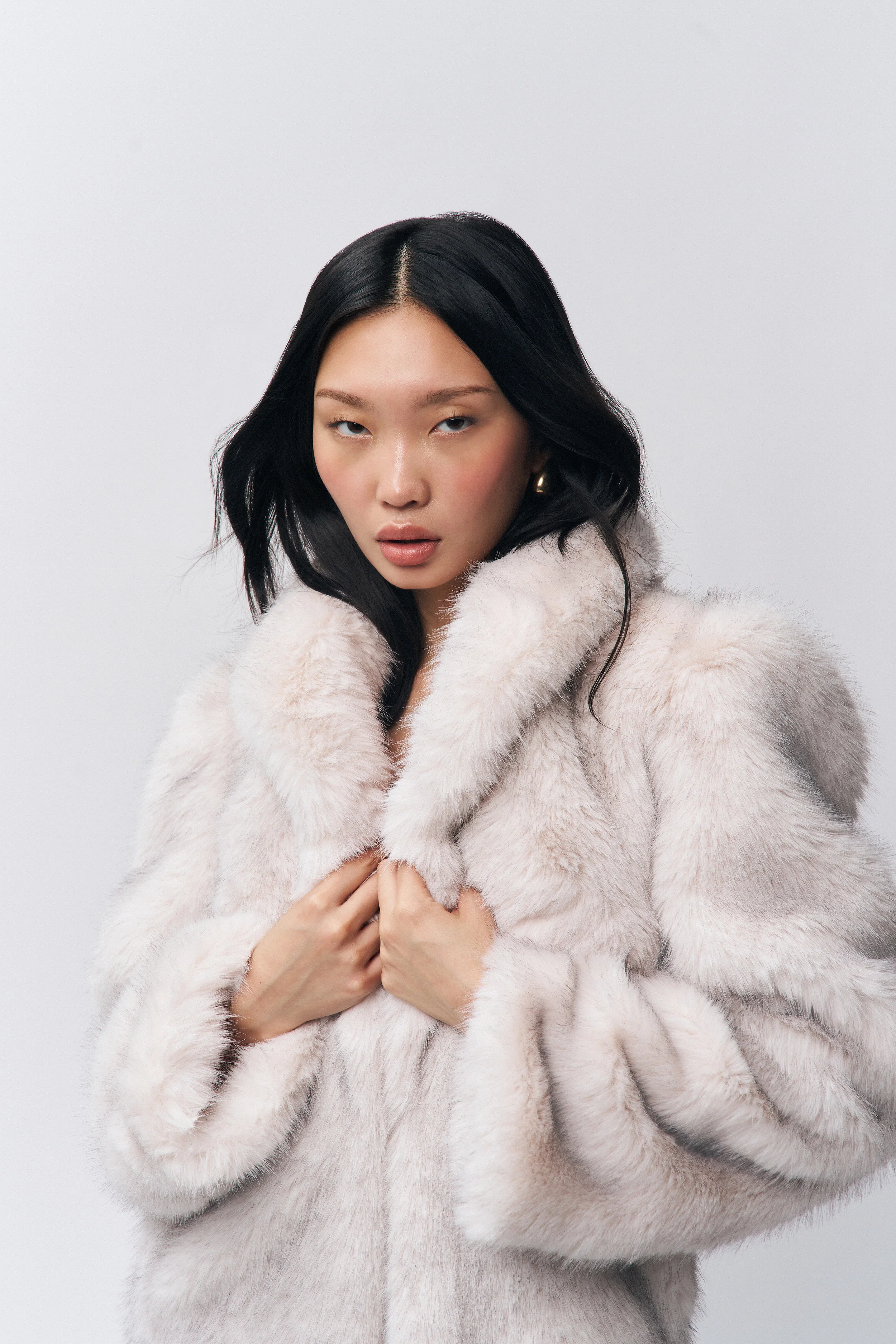 Roxie Faux Fur Coat - Image 7
