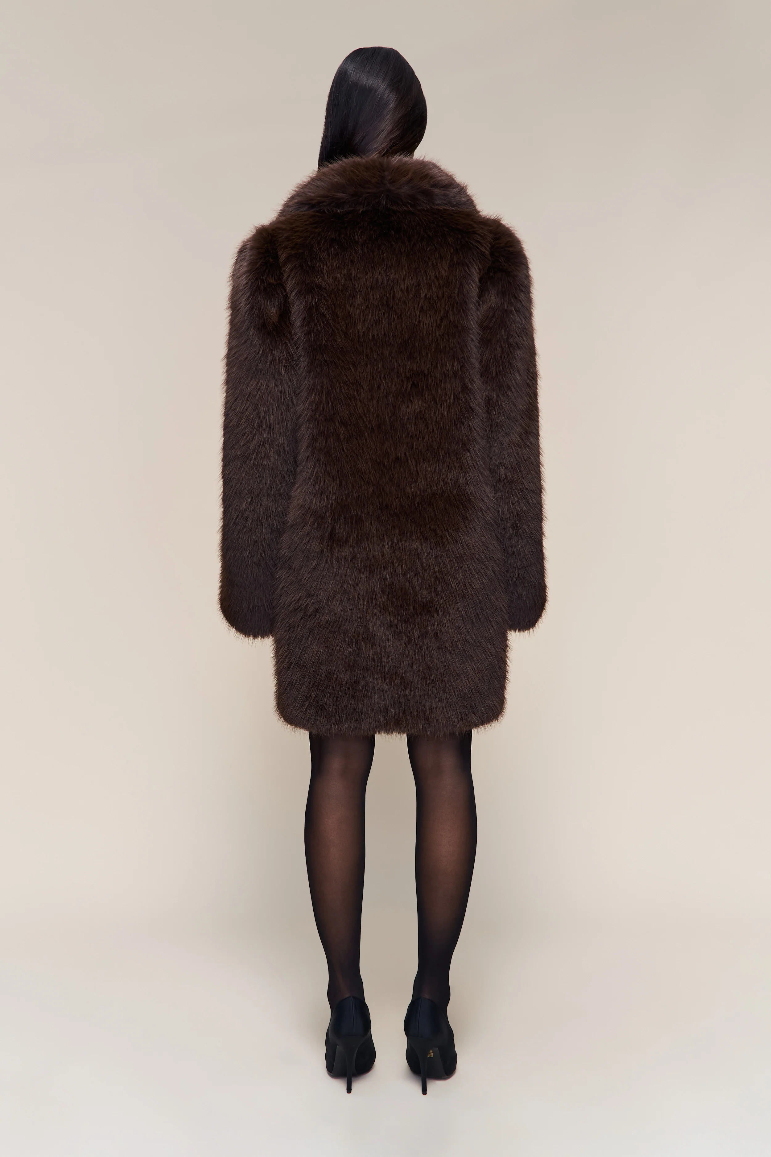 Roxie Faux Fur Coat - Image 6