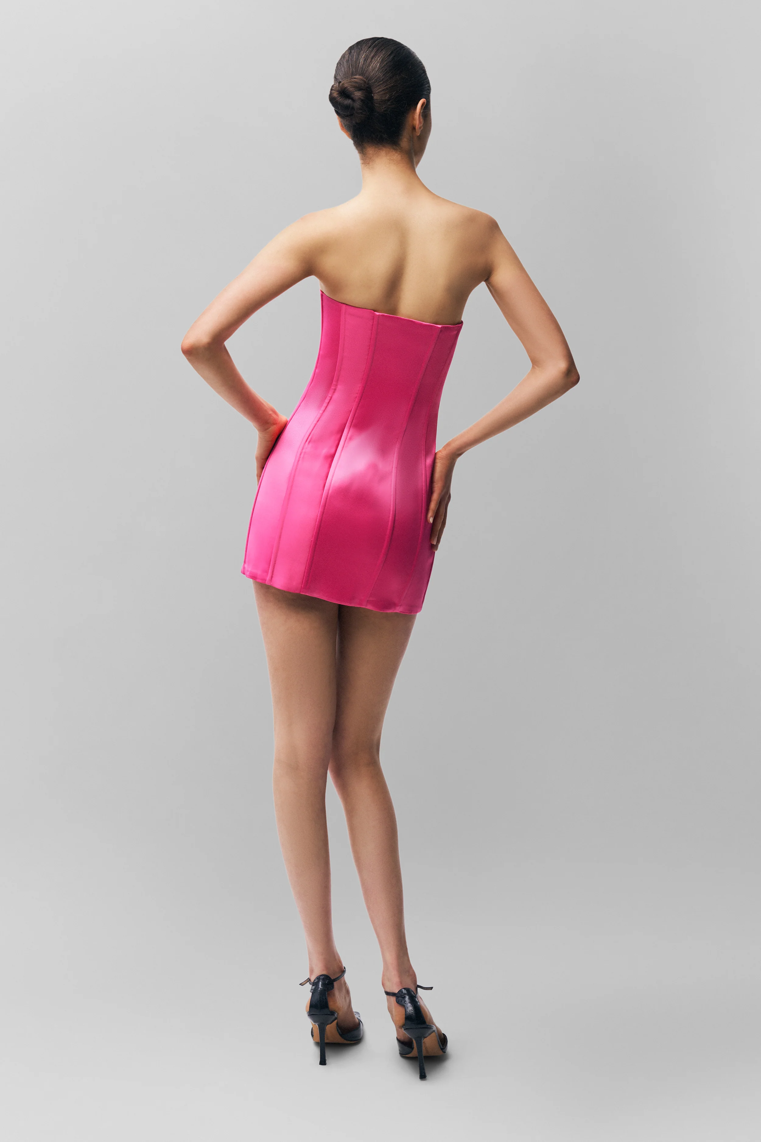 Satin Corset Dress - Image 6