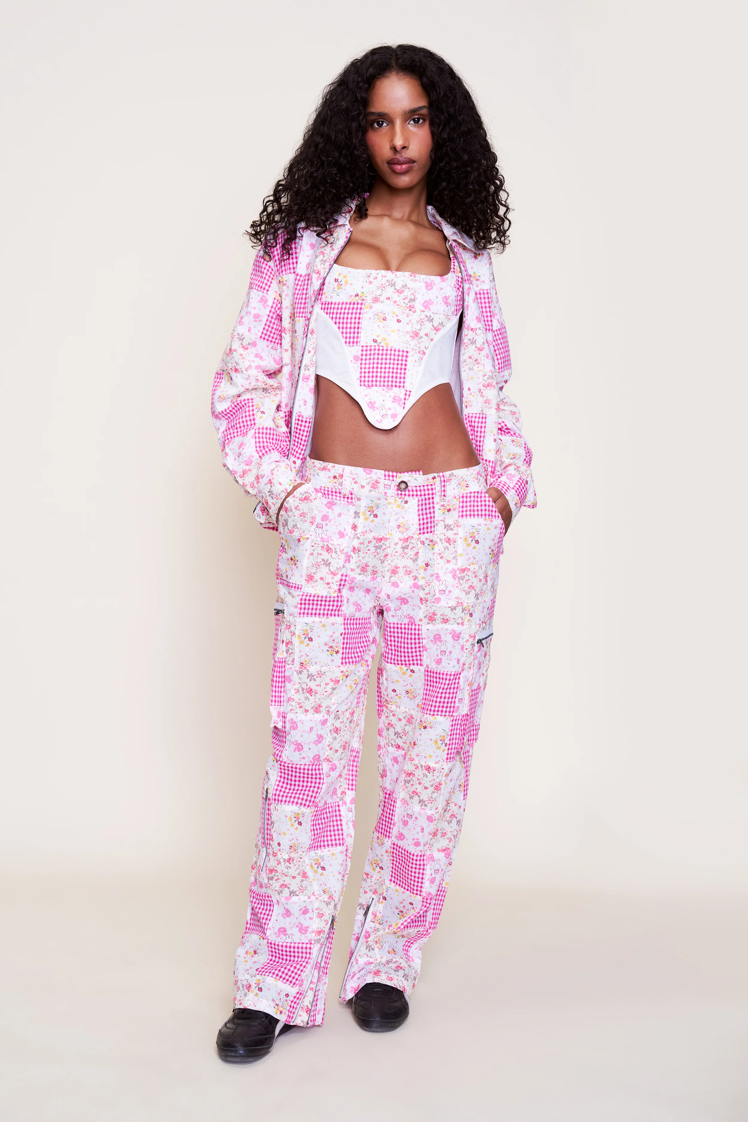 Serene Patchwork Corset - Image 3