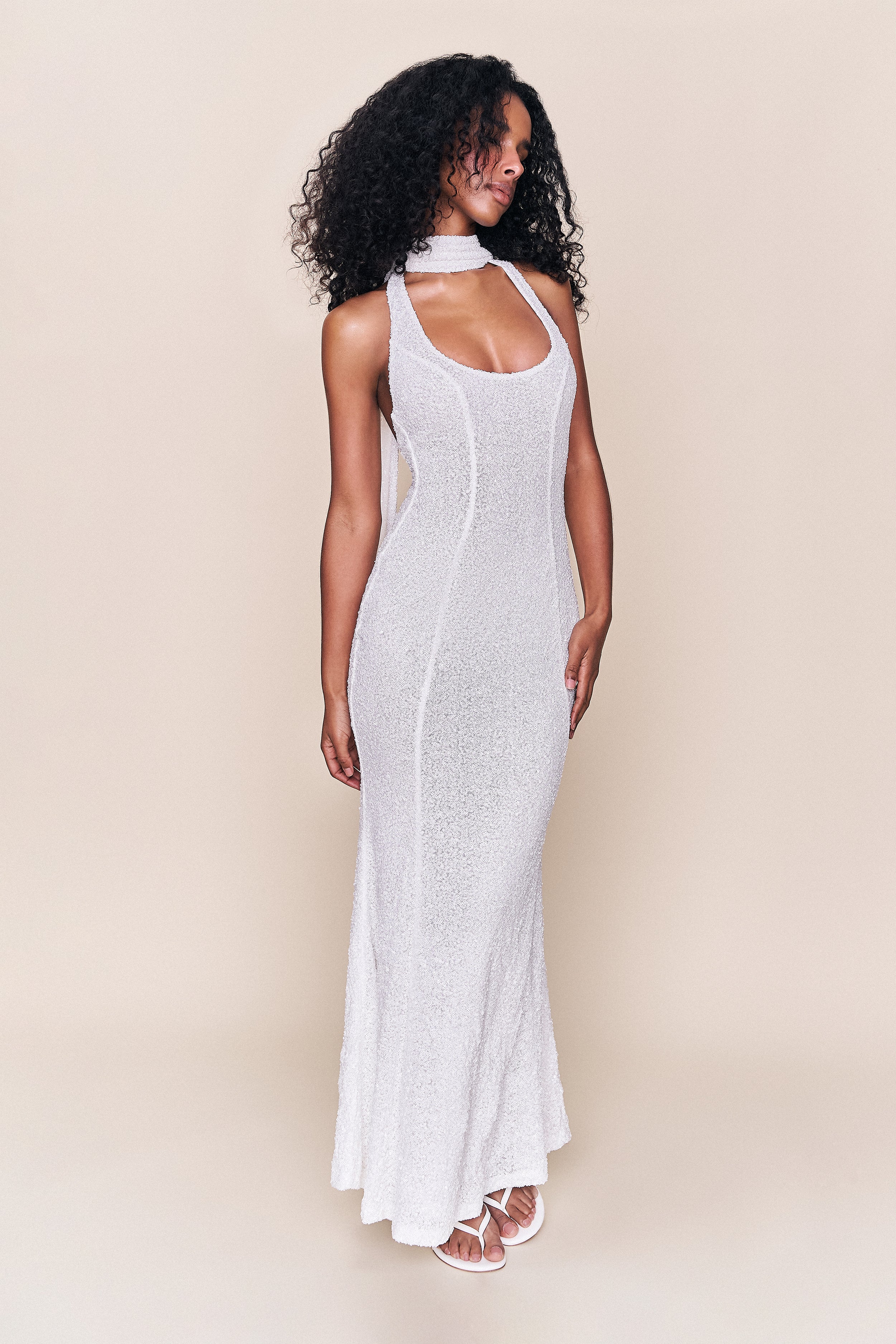 Siena Sequin Maxi Dress - Image 2