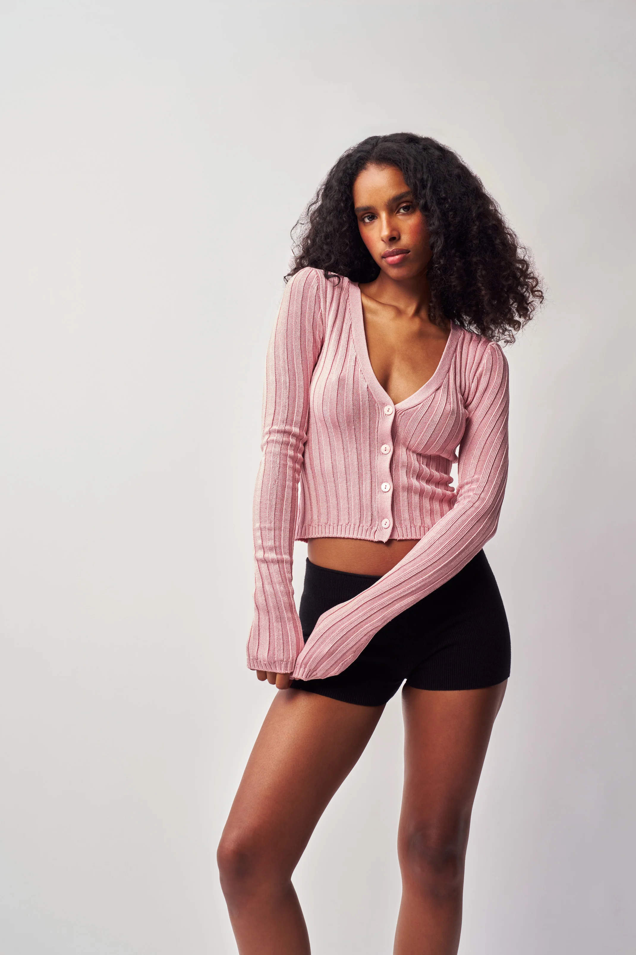 Slinky Rib Cardigan