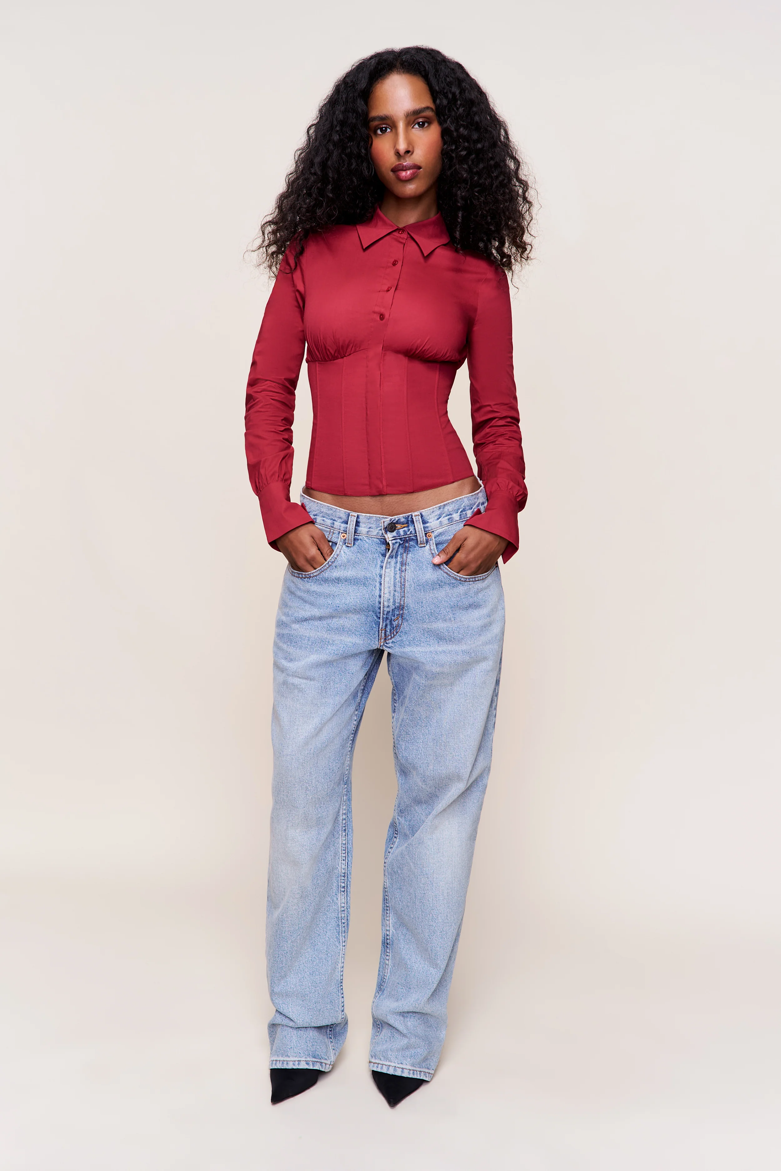 Tailored Corset Long Sleeve