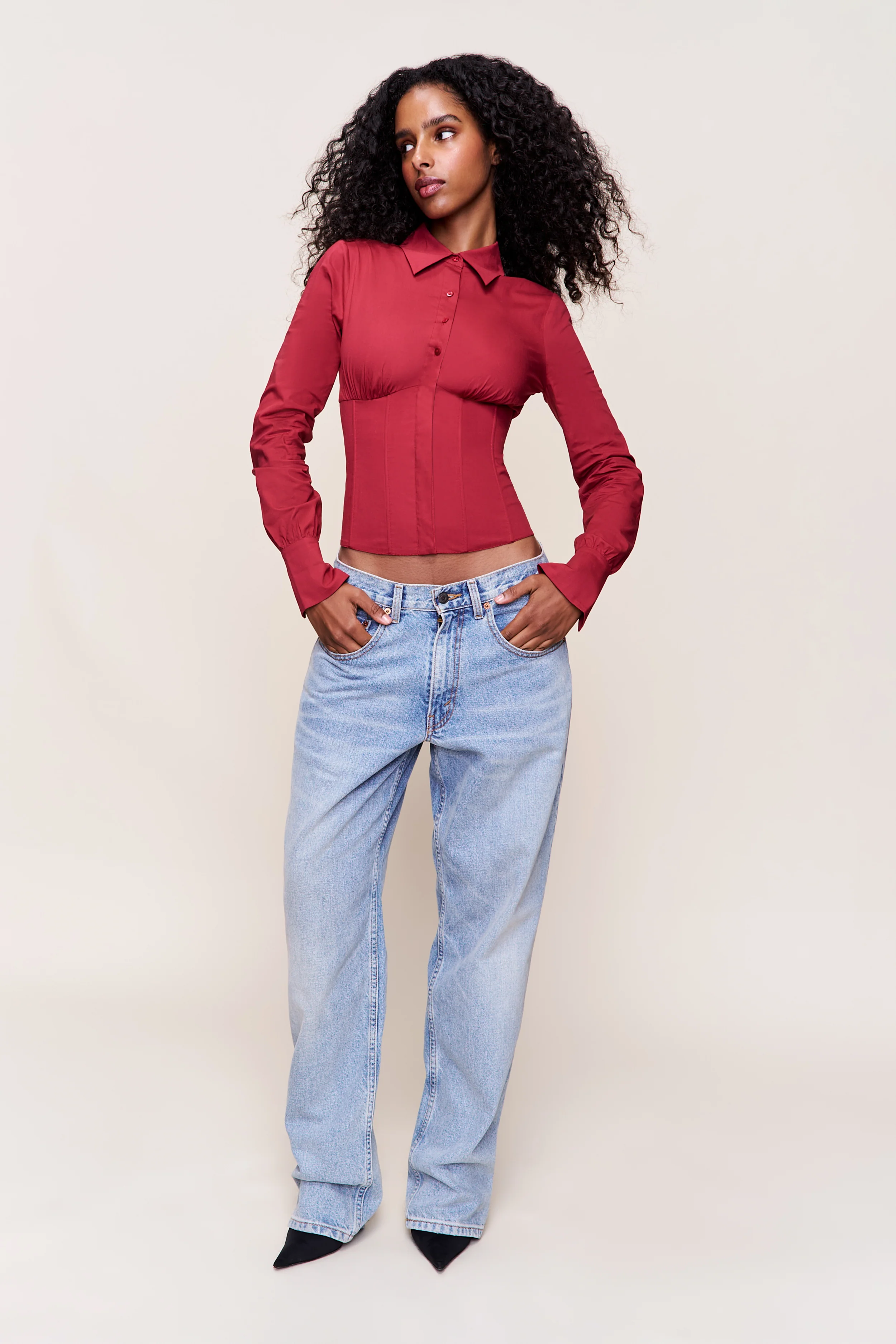 Tailored Corset Long Sleeve - Image 3