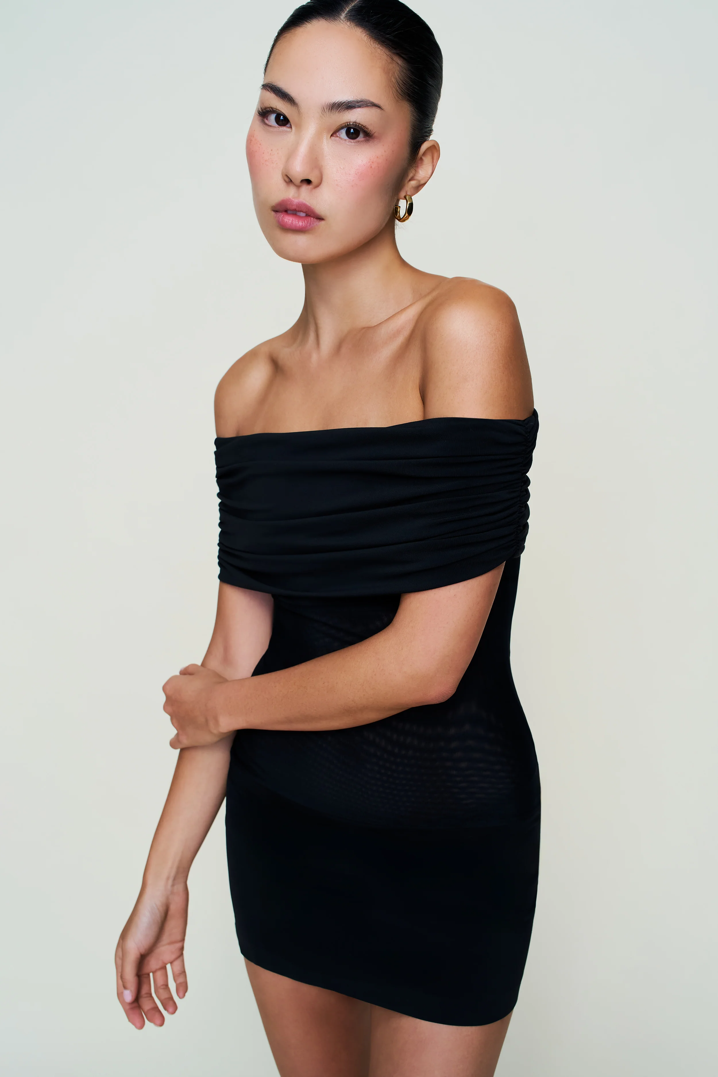Talia Mesh Mini Dress - Image 3