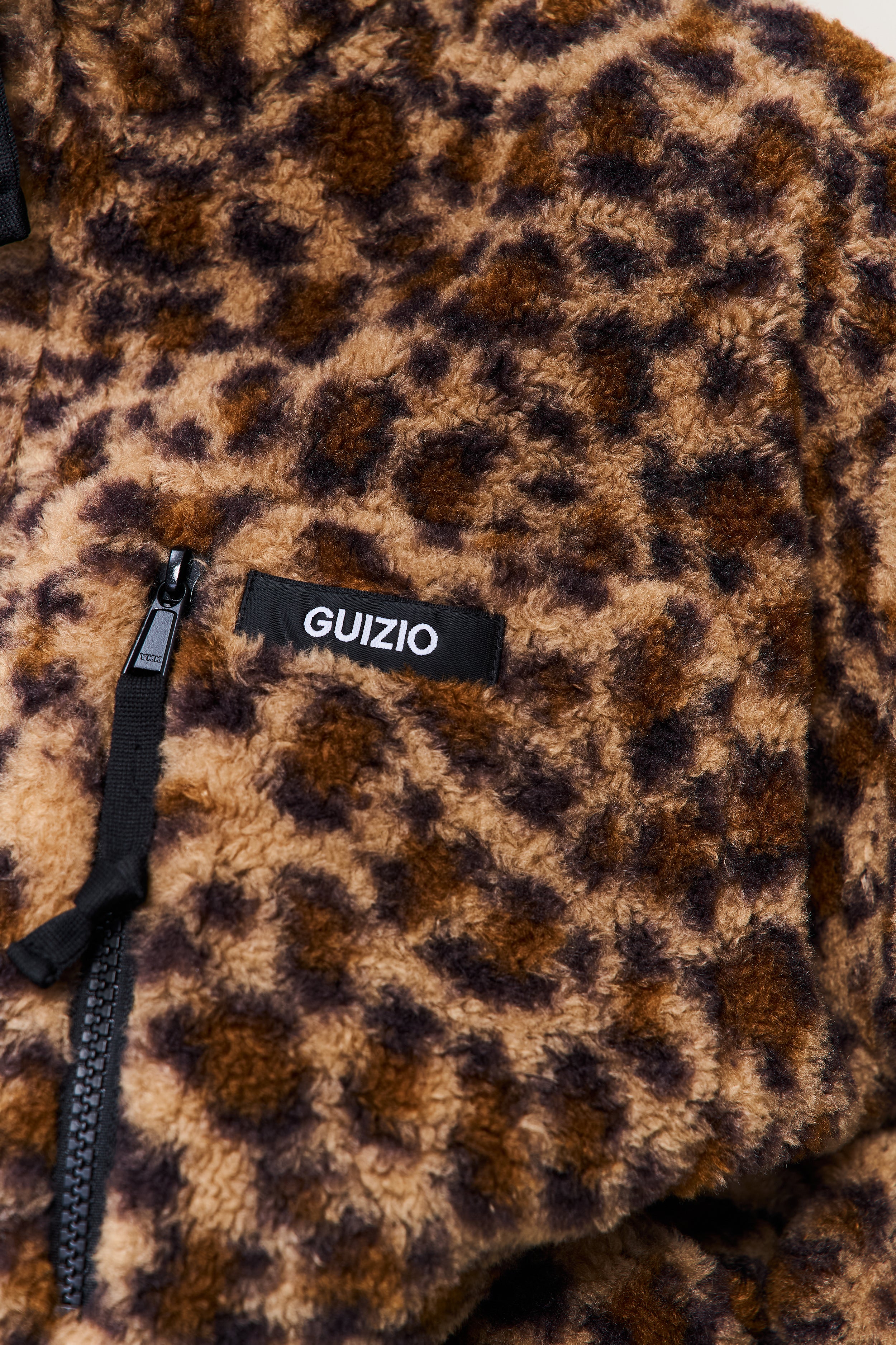 Guizio Sherpa Zip Up Jacket - Image 3